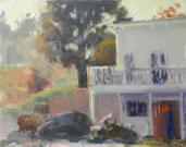 Smiley's of Bolinas Smiley's of Bolinas plein air painting